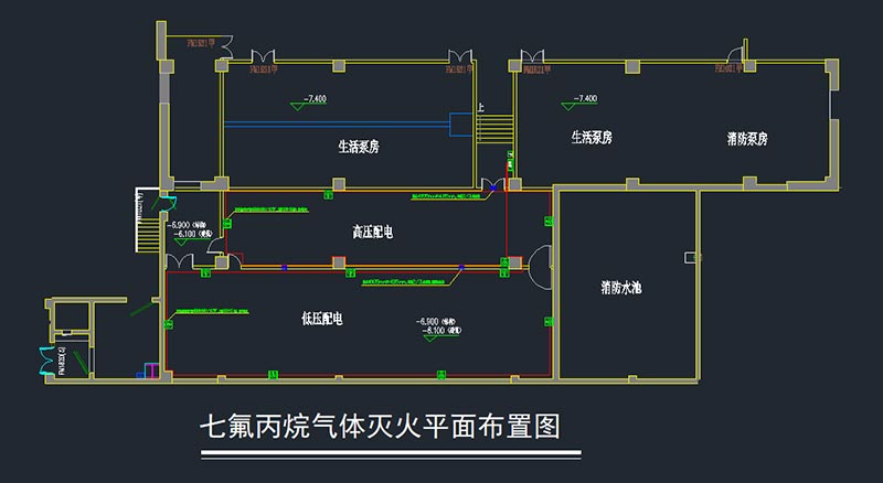 配電室氣體滅火設(shè)計(jì)方案